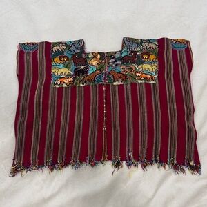 Handmade Huipil Embroidered Women’s Top